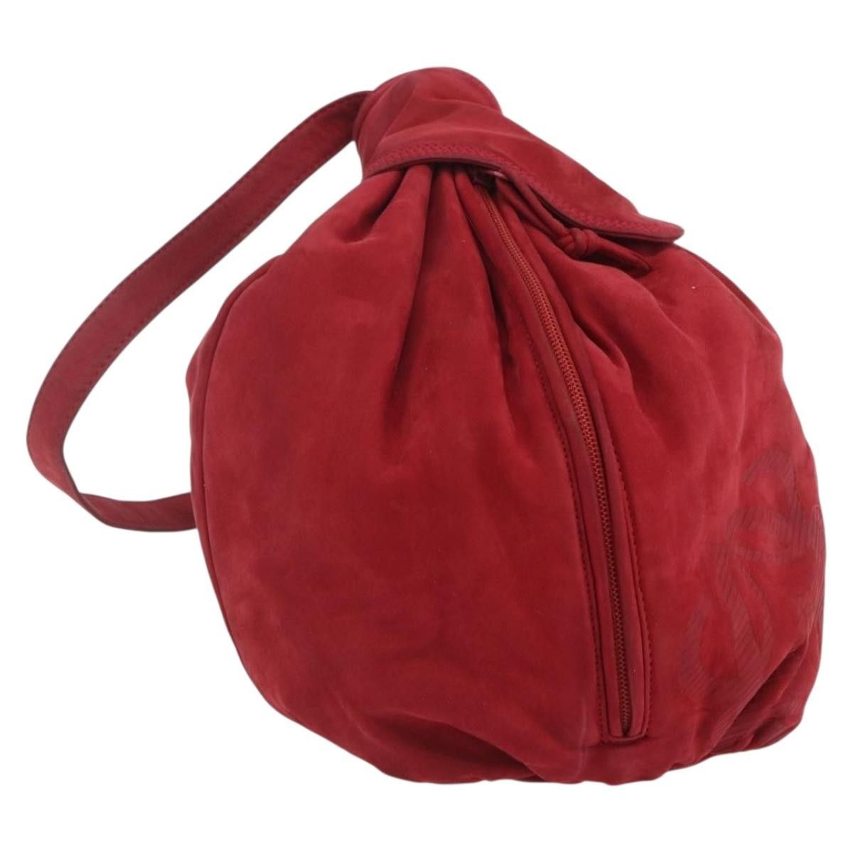 Loewe Loewe Anagram Shoulder Bag Suede Size ONE SIZE - 1 Thumbnail
