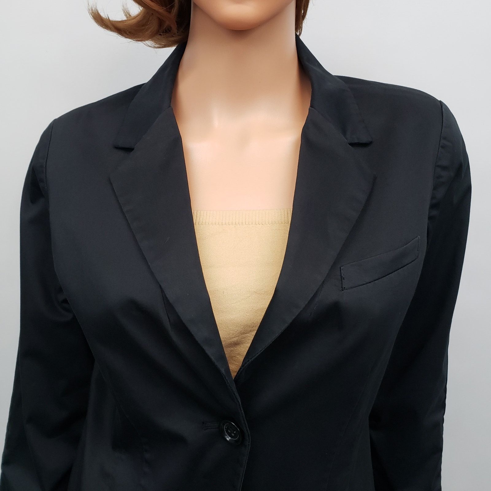 Michael Kors Michael Kors Blazer Jacket 4 Angled Hem Ruched Sleeve Cotton Size S / US 4 / IT 40 - 6 Thumbnail