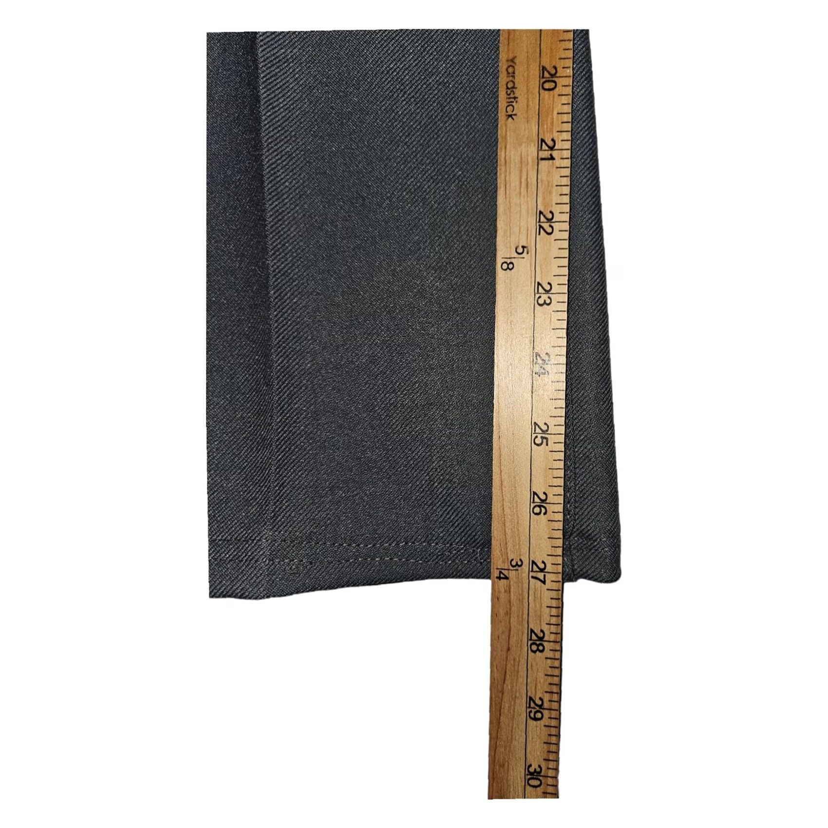 Levi's VINTAGE Levi's Polyester Pants Men 34x30 Gray Black Tab Creased Classic Casual 80s 90s USA Mens Size US 34 / EU 50 - 6 Thumbnail