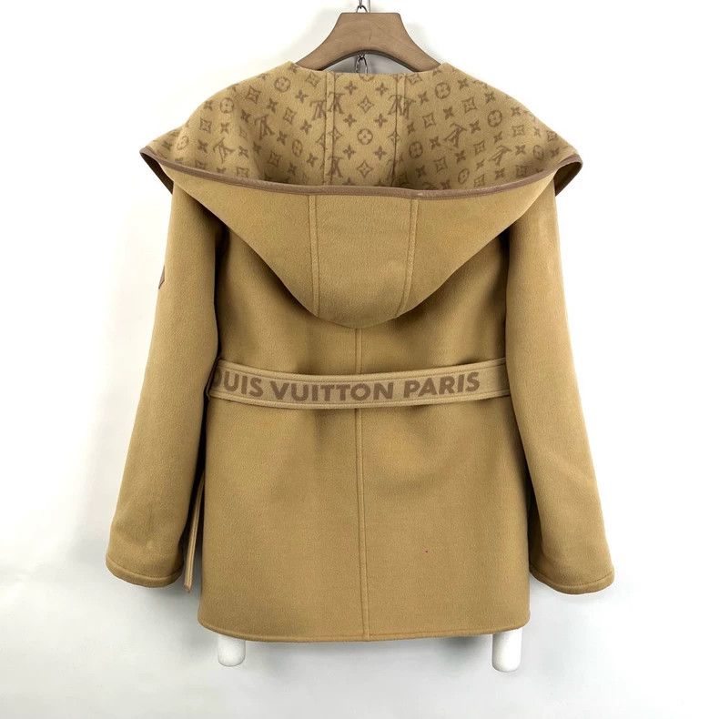 Louis Vuitton Louis Vuitton Khaki print print cropped coat Size 4XL / US 24-26 - 3 Thumbnail