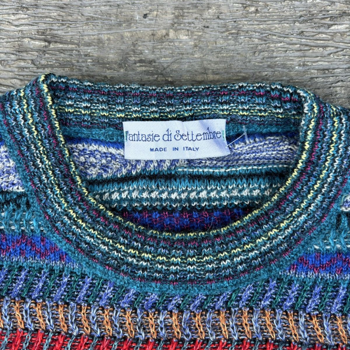 Coogi × Vintage Coogi style 3D cable knitwear fantasie di Settembre sweater Size US L / EU 52-54 / 3 - 5 Thumbnail