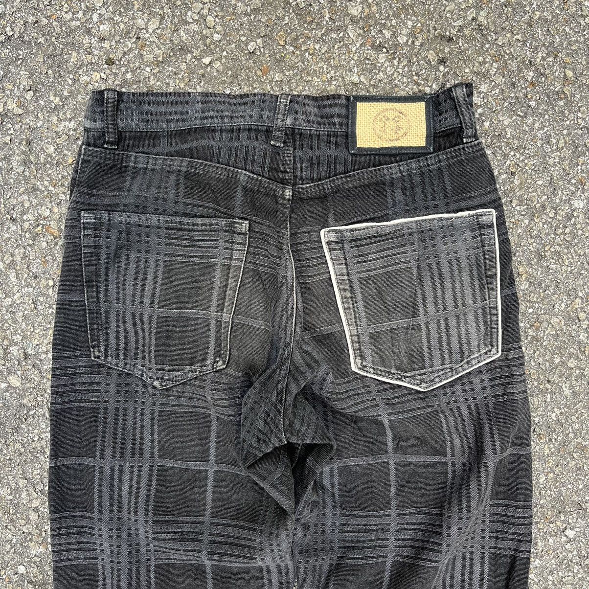 Japanese Brand PPFM Japanese Checkered Faded Black Pants Size US 30 / EU 46 - 12 Thumbnail