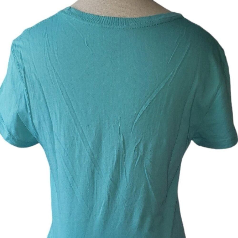 Designer CT1641 Bee Easy "BB Kings Blues Club Sequined Tee XL Size XL / US 12-14 / IT 48-50 - 3 Thumbnail