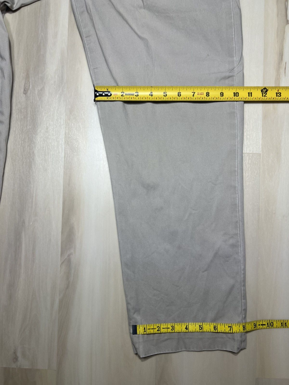 Polo Ralph Lauren Vintage Polo Ralph Lauren Ethan chino pleated trousers 36x29 Size US 36 / EU 52 - 7 Thumbnail