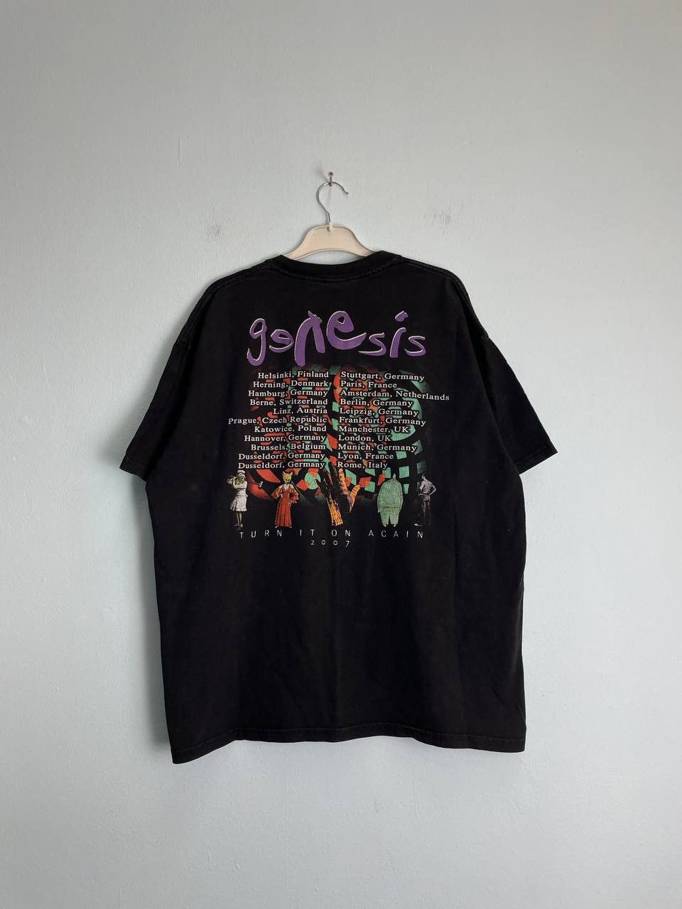 Band Tees × Vintage Genesis 2007 Vintage Faded tee Size US XL / EU 56 / 4 - 3 Thumbnail
