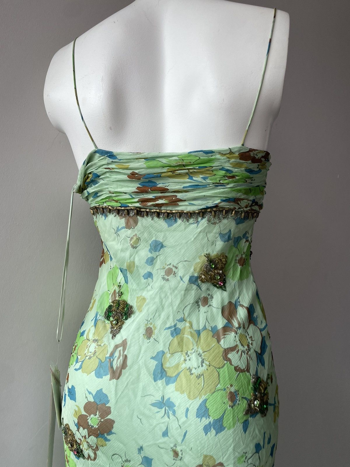 Vintage Parisian silk dress Size S / US 4 / IT 40 - 20 Thumbnail