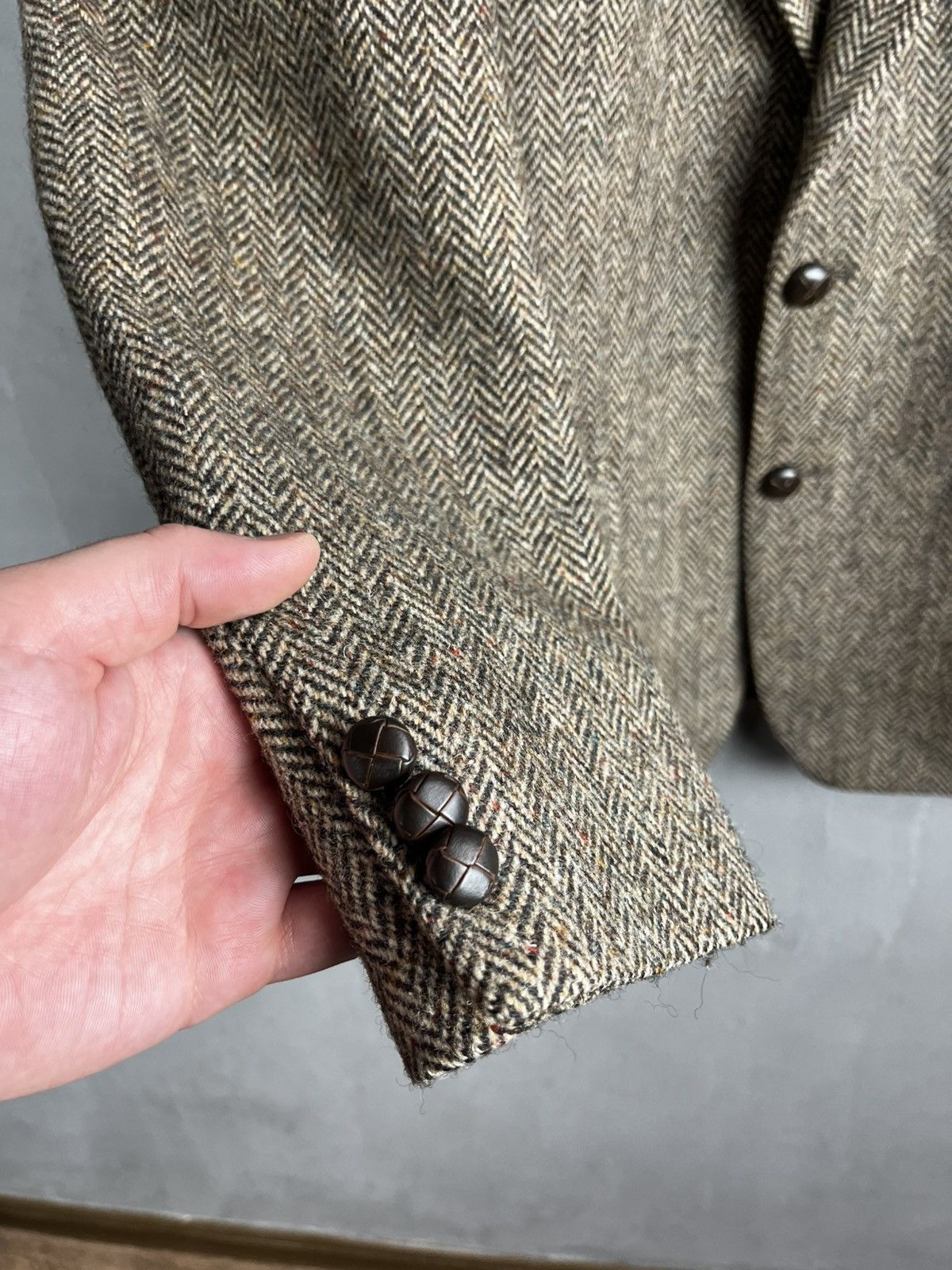 Harris Tweed Harris Tweed blazer jacket vintage Size 40R - 6 Thumbnail
