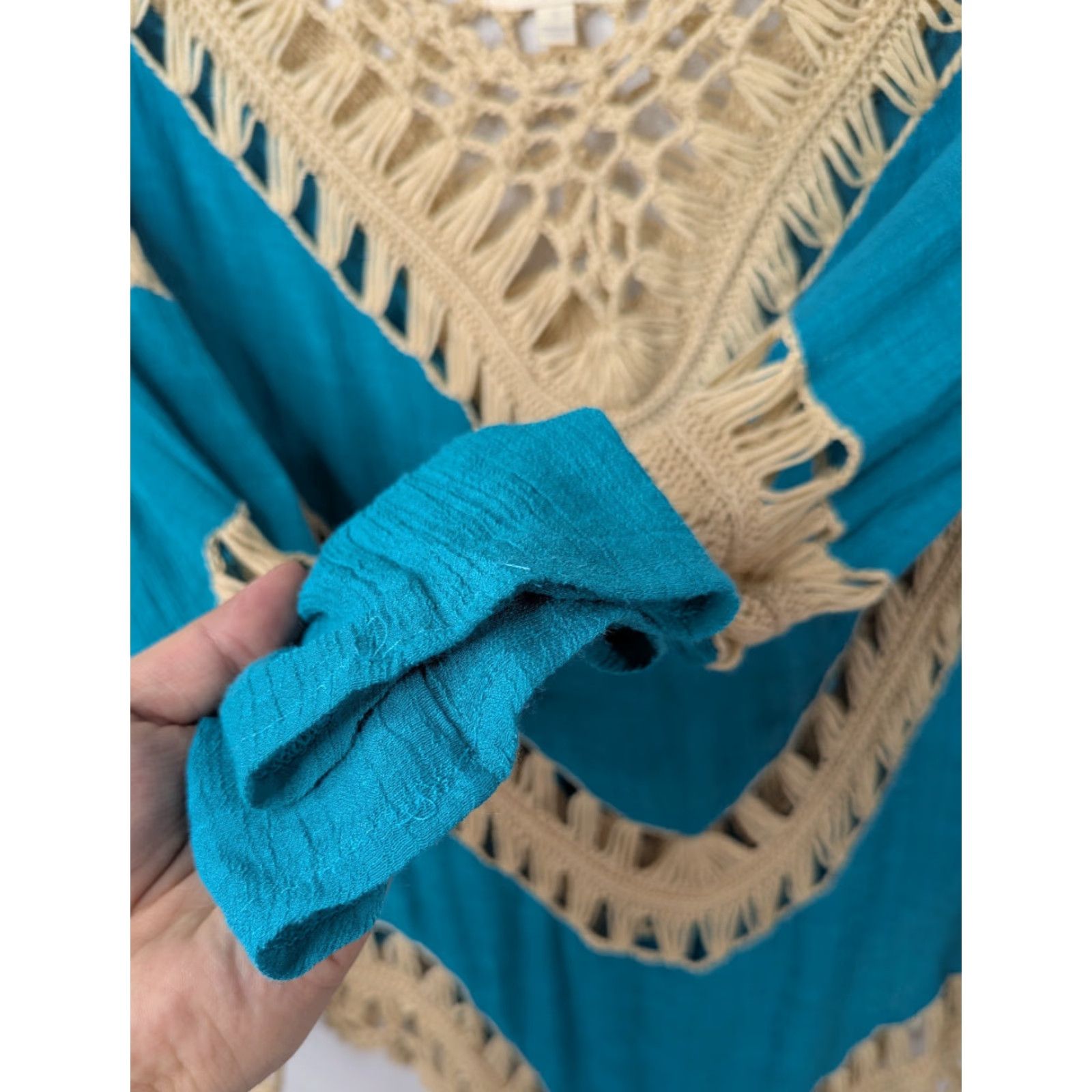 Vintage **UMGEE Turquoise Tunic Croquet Top Size Small** User: UMGEE Turquoise Tunic Croquet Top Size Small Size S / US 4 / IT 40 - 2 Thumbnail