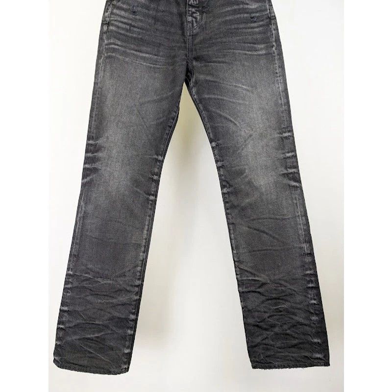 Amiri o1rshd1 Stack Straight Jeans in Faded Black Size US 30 / EU 46 - 4 Thumbnail