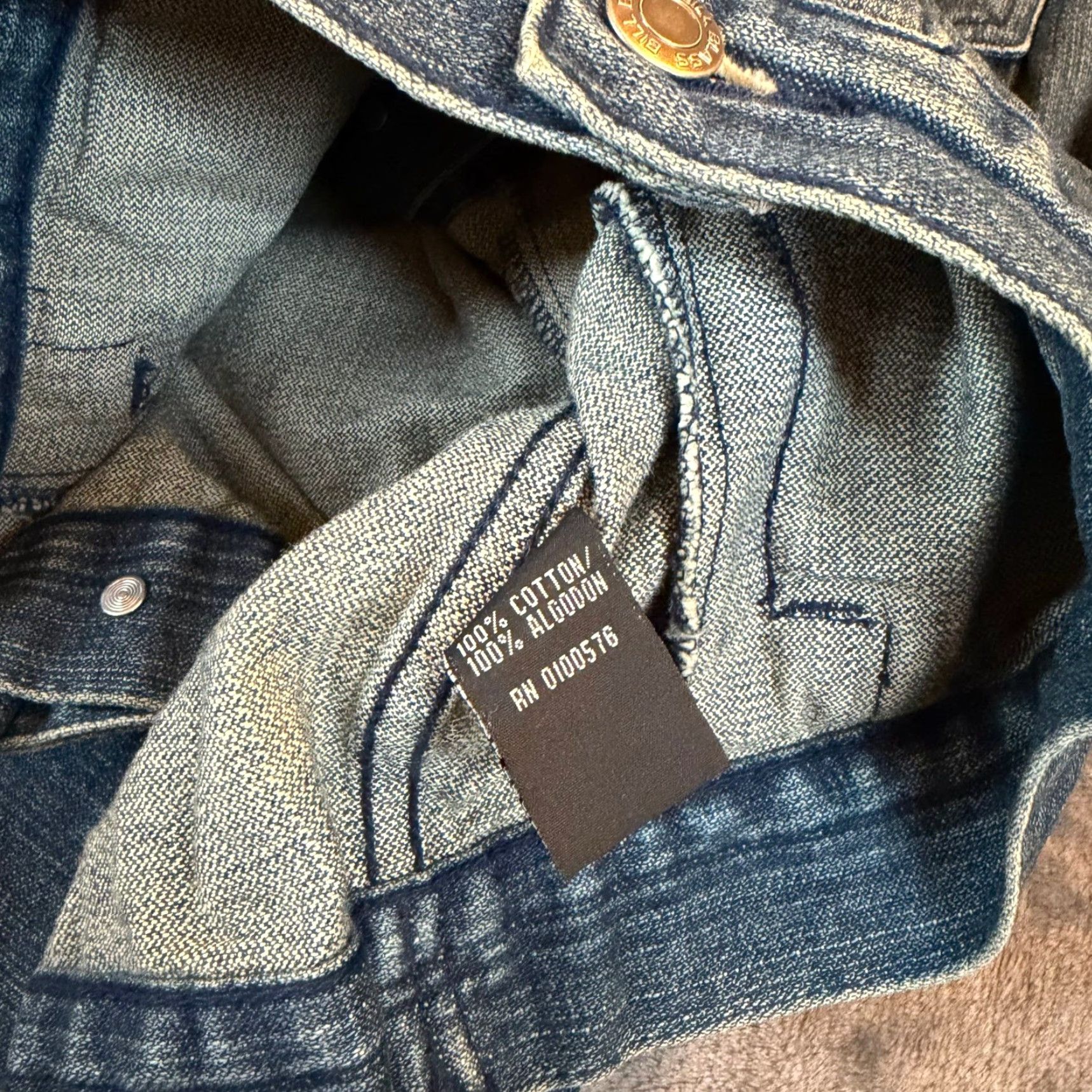 Bill Blass Bill Blass Denim Jacket Vintage Mens Size L Jacket Men Blue Denim Button Front Chest Pockets Solid Classic Motorcycle Casual Modern Everyday Trousers? Size US 33 - 5 Thumbnail