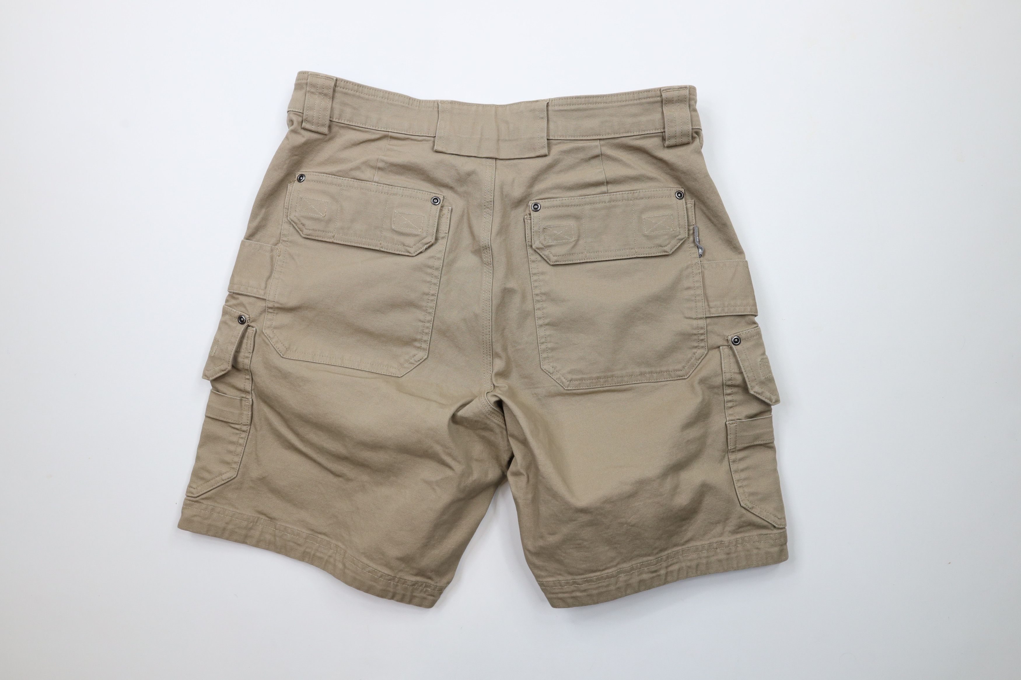 Duluth Trading Company × Vintage Duluth Trading Co Firehose Relaxed Fit Canvas Cargo Shorts Size US 34 / EU 50 - 9 Thumbnail