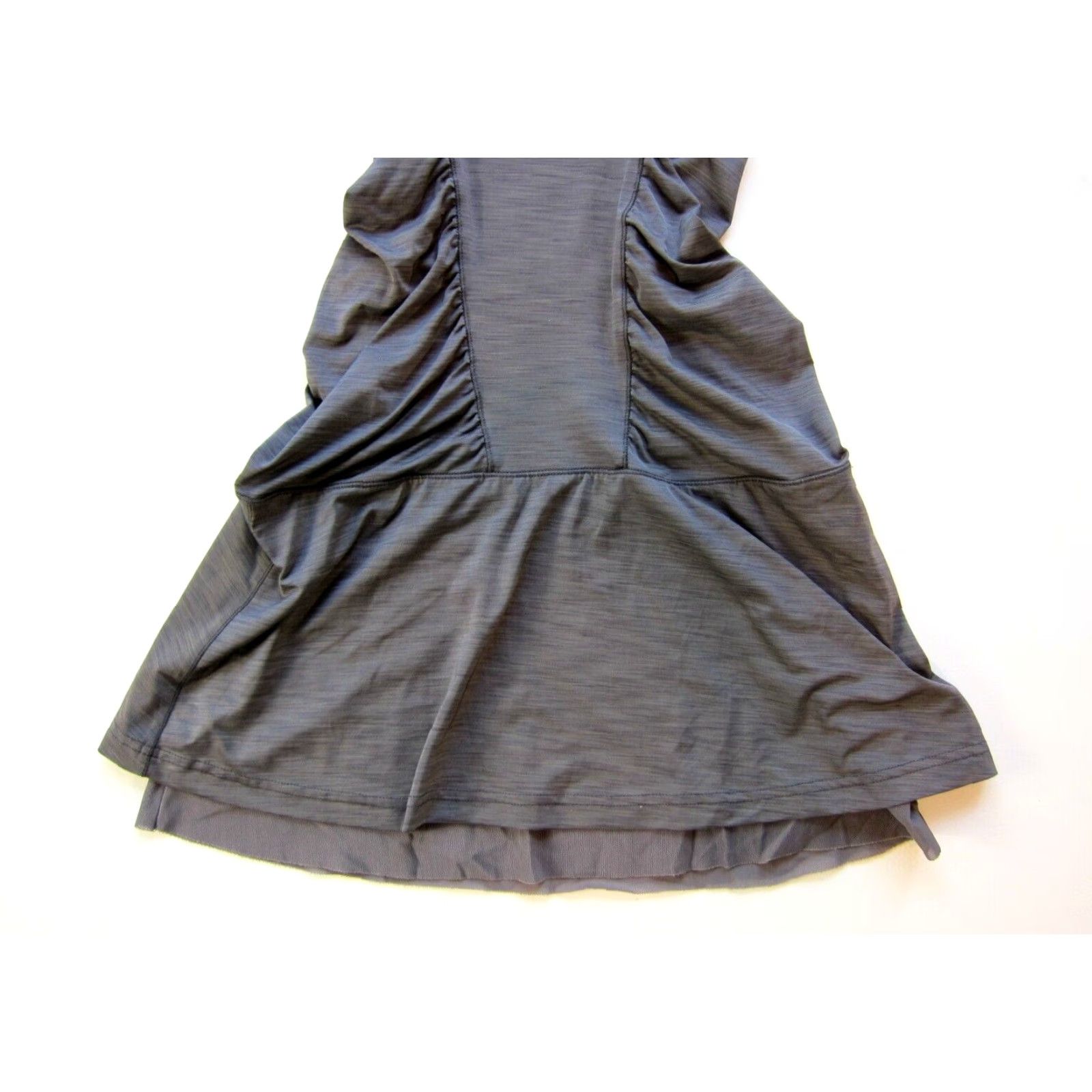 Vintage Lole Grey Stretch Active Racer Back Tank Dress XS Shirt Womens Size XS / US 0-2 / IT 36-38 - 4 Thumbnail