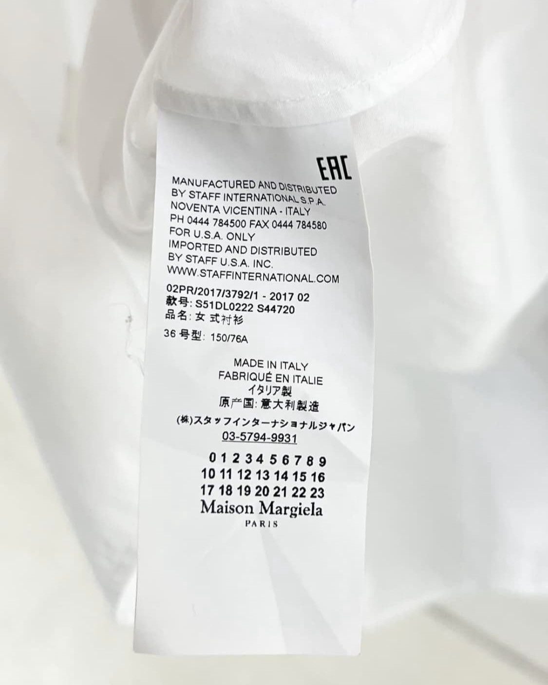 Maison Margiela Maison Margiela Layered Sleeve Button Shirts Size XS / US 0-2 / IT 36-38 - 8 Thumbnail
