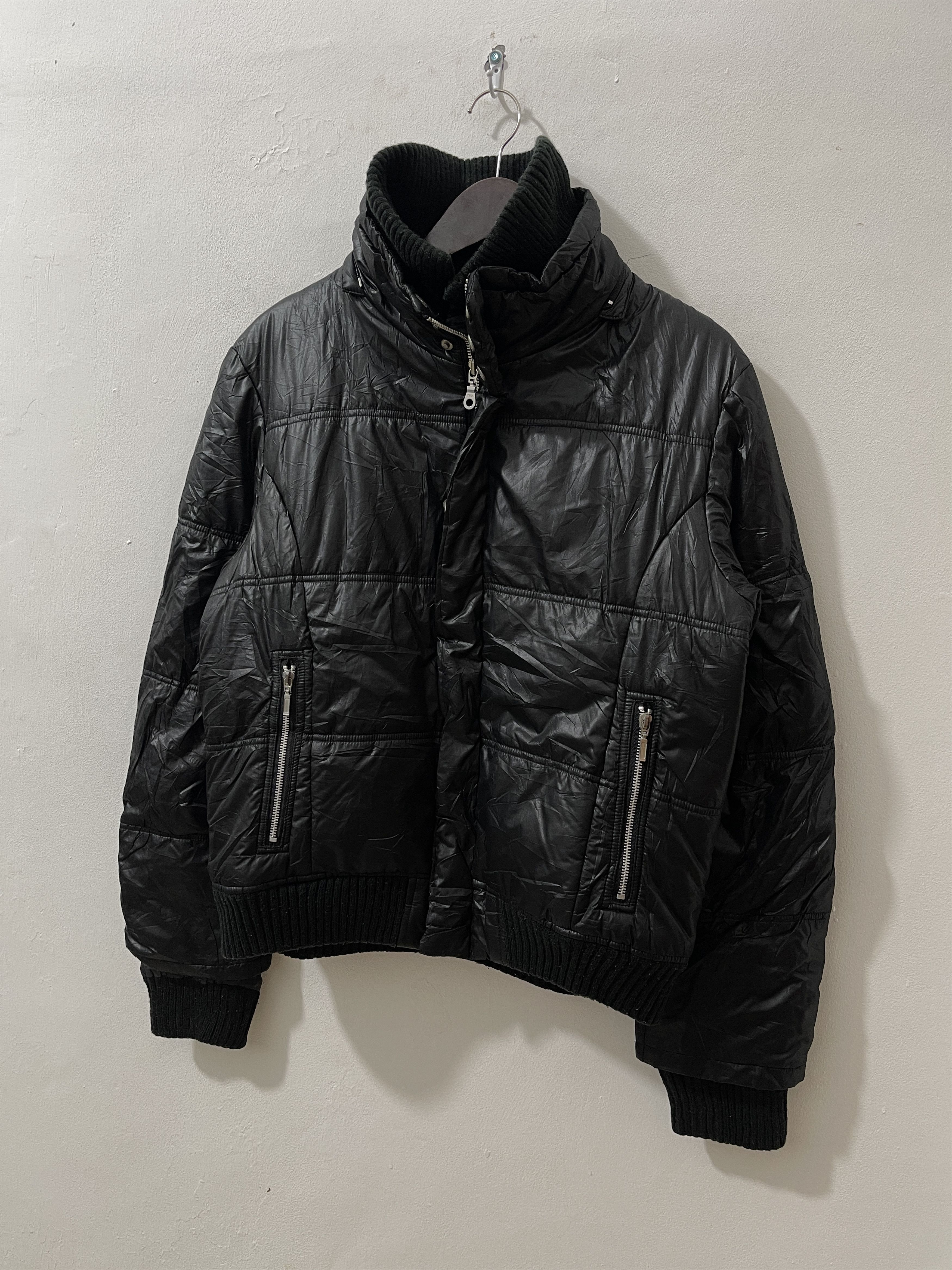 Japanese Brand 2000s Moderm Japan Archive Fur Puffer LGB Vkei Style Jacket Size US L / EU 52-54 / 3 - 2 Thumbnail