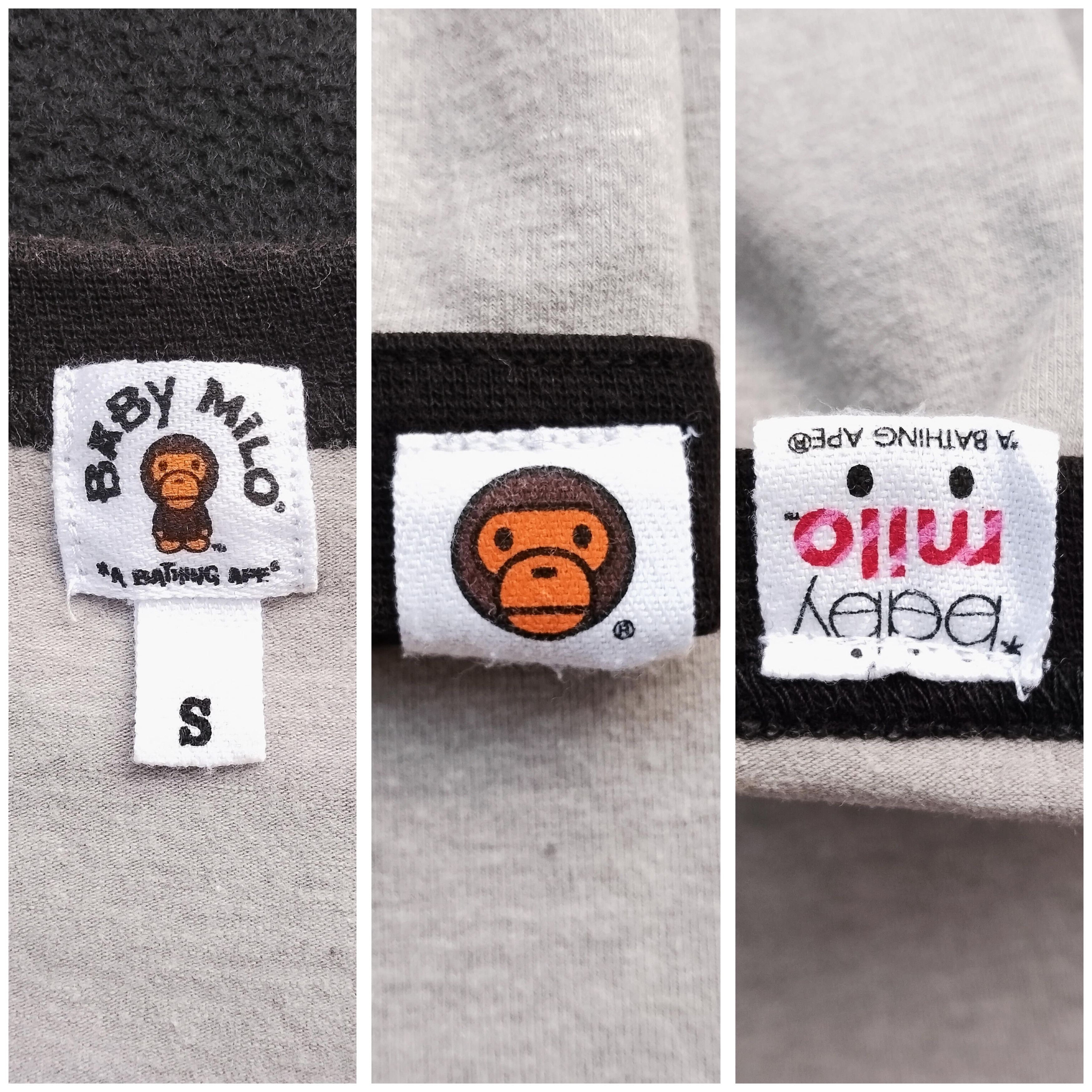 Bape 2006 Bape Baby Milo Ringer Tee Size US S / EU 44-46 / 1 - 5 Thumbnail