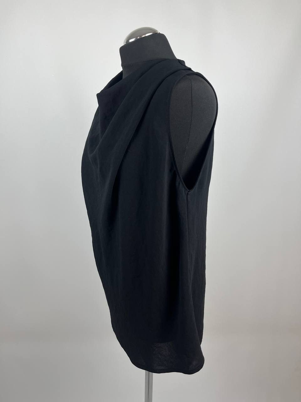 OSKA OSKA Black Cowl Neck Draped Top - Size 2 Size XS / US 0-2 / IT 36-38 - 2 Thumbnail
