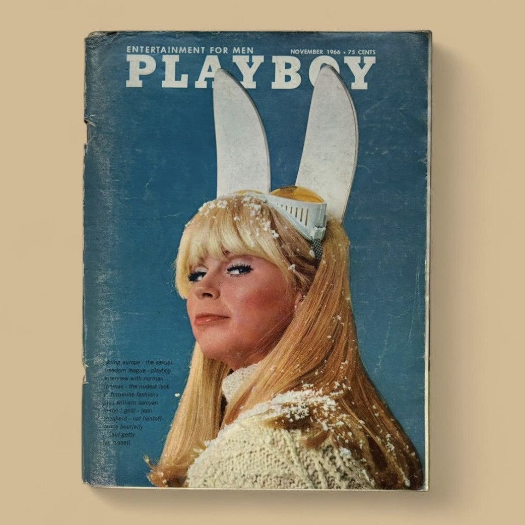 Playboy VINTAGE PLAYBOY MAGAZINE NOVEMBER 1966 Size ONE SIZE - 1 Thumbnail