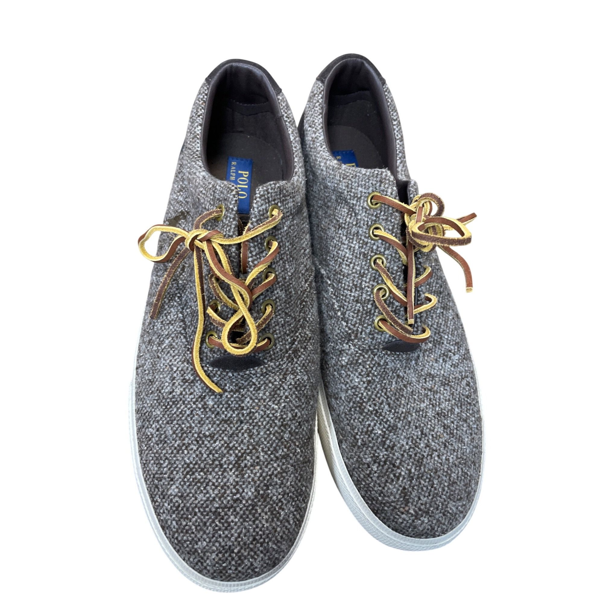 Polo Ralph Lauren Polo Ralph Lauren Vaughn Mens wool Donegel Sneakers Sz13D SK Size US 13 / EU 46 - 13 Thumbnail