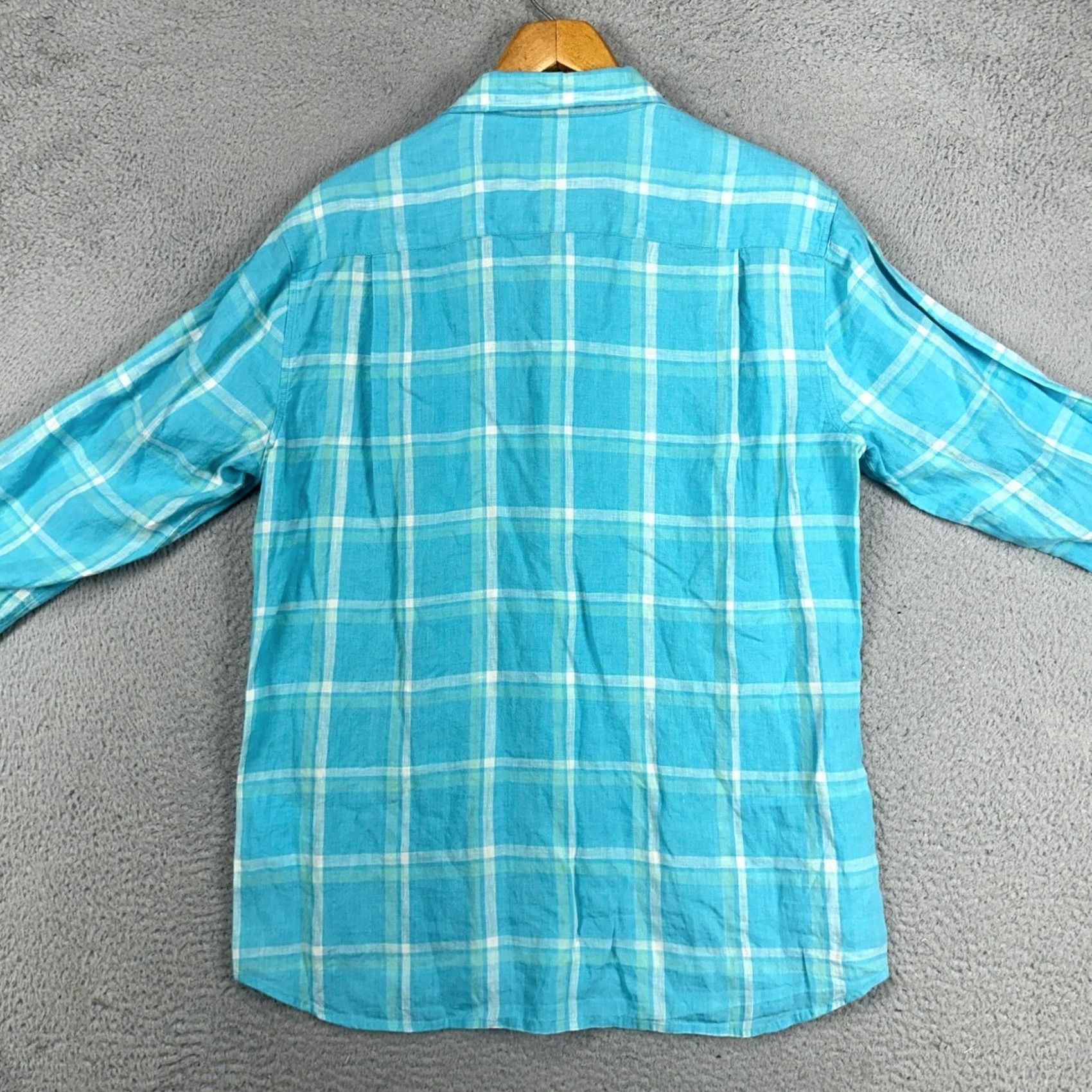 Vineyard Vines Vineyard Vines Mens Button Up Shirt Medium Blue Plaid Linen Bendback Tisbury NEW Shirt Mens Blue Plaid Linen Bendback Tisbury NEW Size US M / EU 48-50 / 2 - 3 Thumbnail