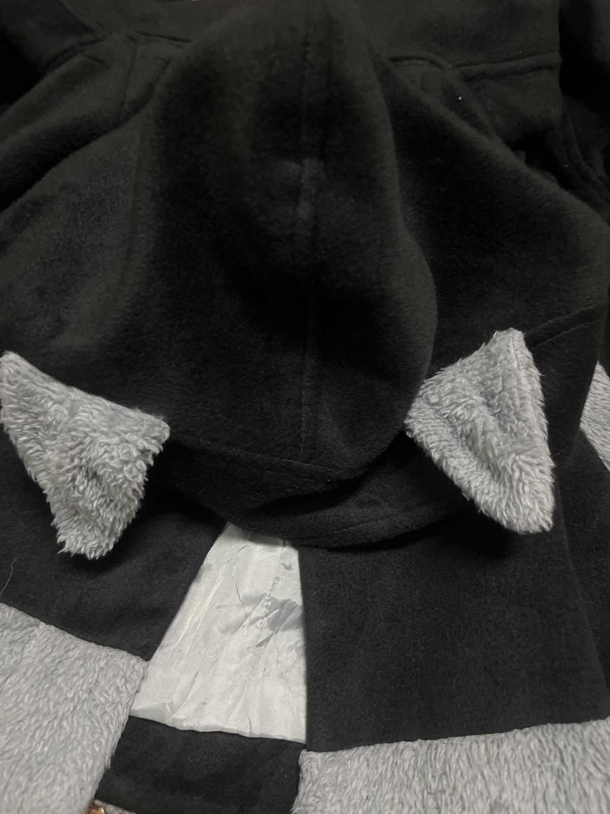 Japanese Brand Algonquins Punk Rockabilly rabbit ear Hooded Poncho Size US M / EU 48-50 / 2 - 3 Thumbnail