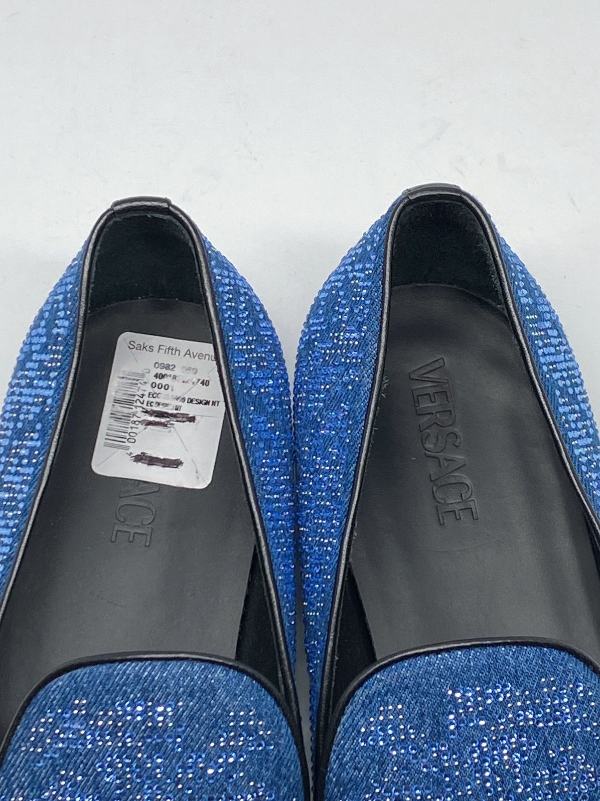 Versace Versace Crystal Embellished Loafers size 44/us size 11 Size US 11 / EU 44 - 11 Thumbnail