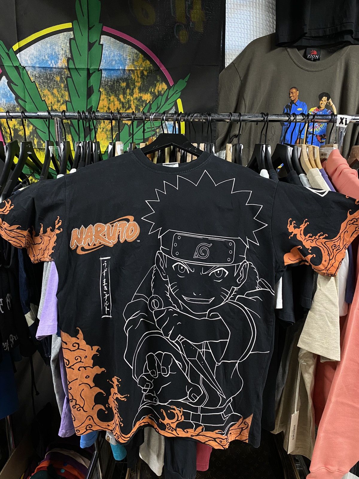 Vintage 90’s Vintage Naruto Anime Rare Tee Shirt Large Size US L / EU 52-54 / 3 - 1 Thumbnail