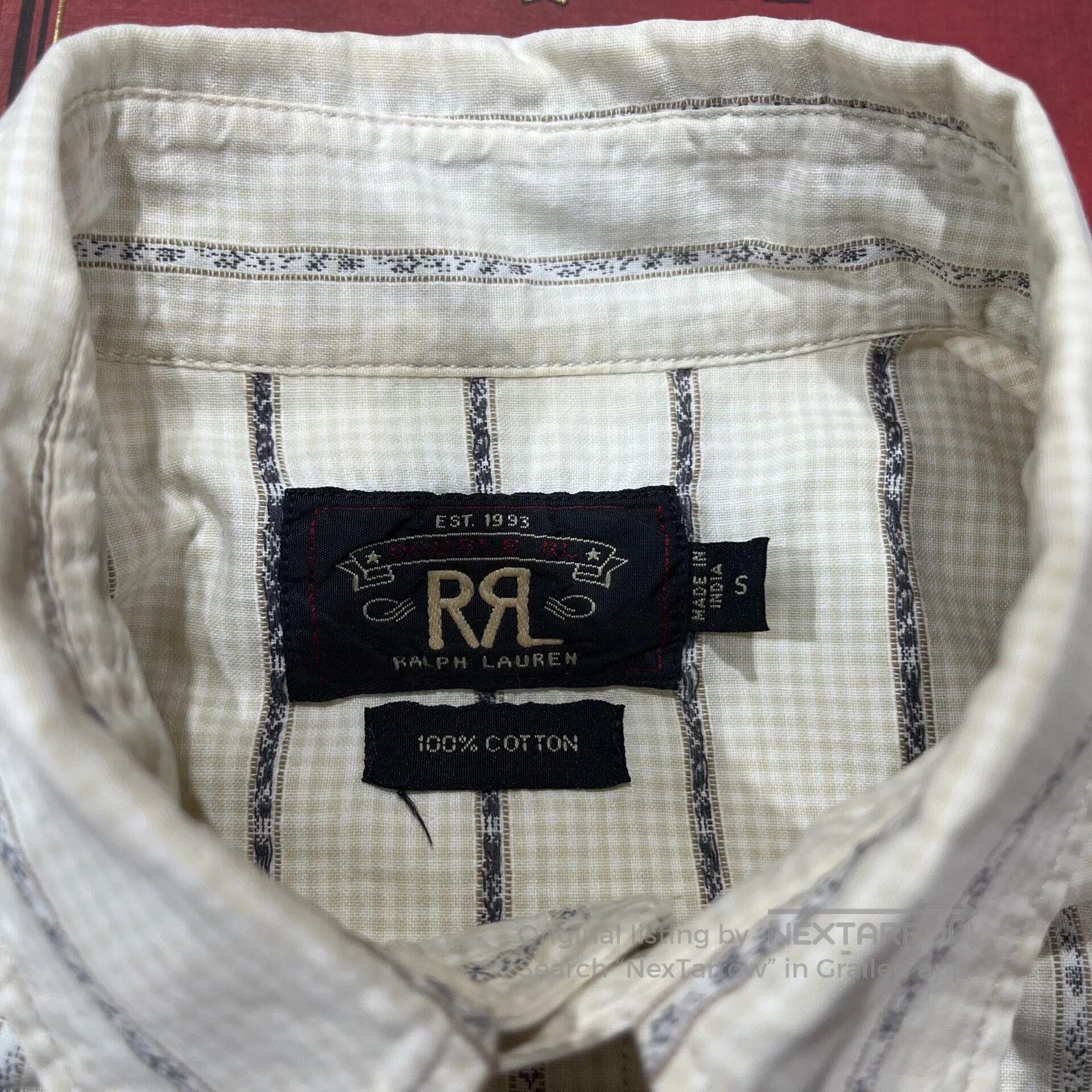 RRL Ralph Lauren RRL Vintage Western Embroidered Shirt. Size US S / EU 44-46 / 1 - 4 Thumbnail