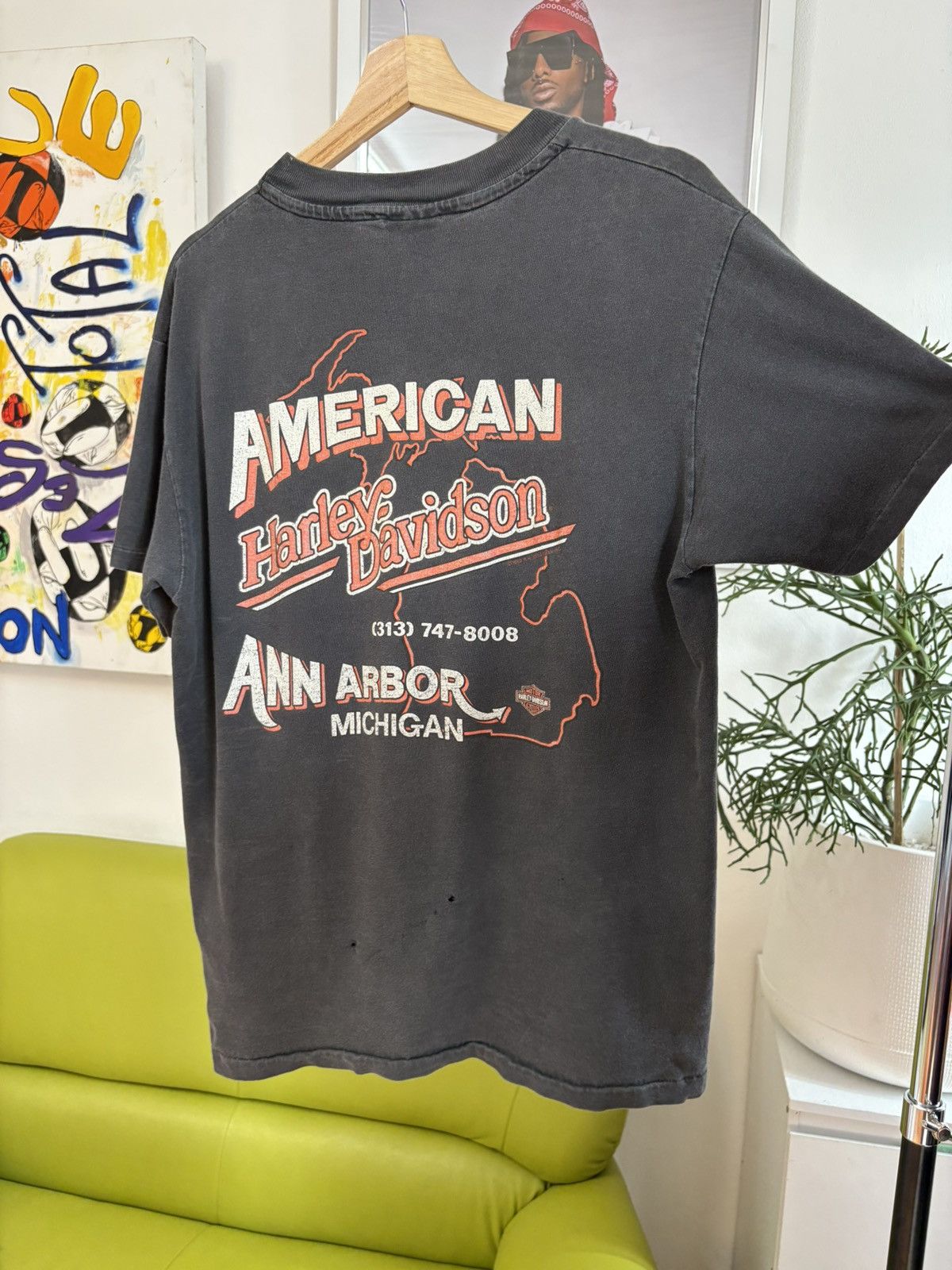 Harley Davidson Vintage harley-davidson sunfaded Size US M / EU 48-50 / 2 - 4 Thumbnail