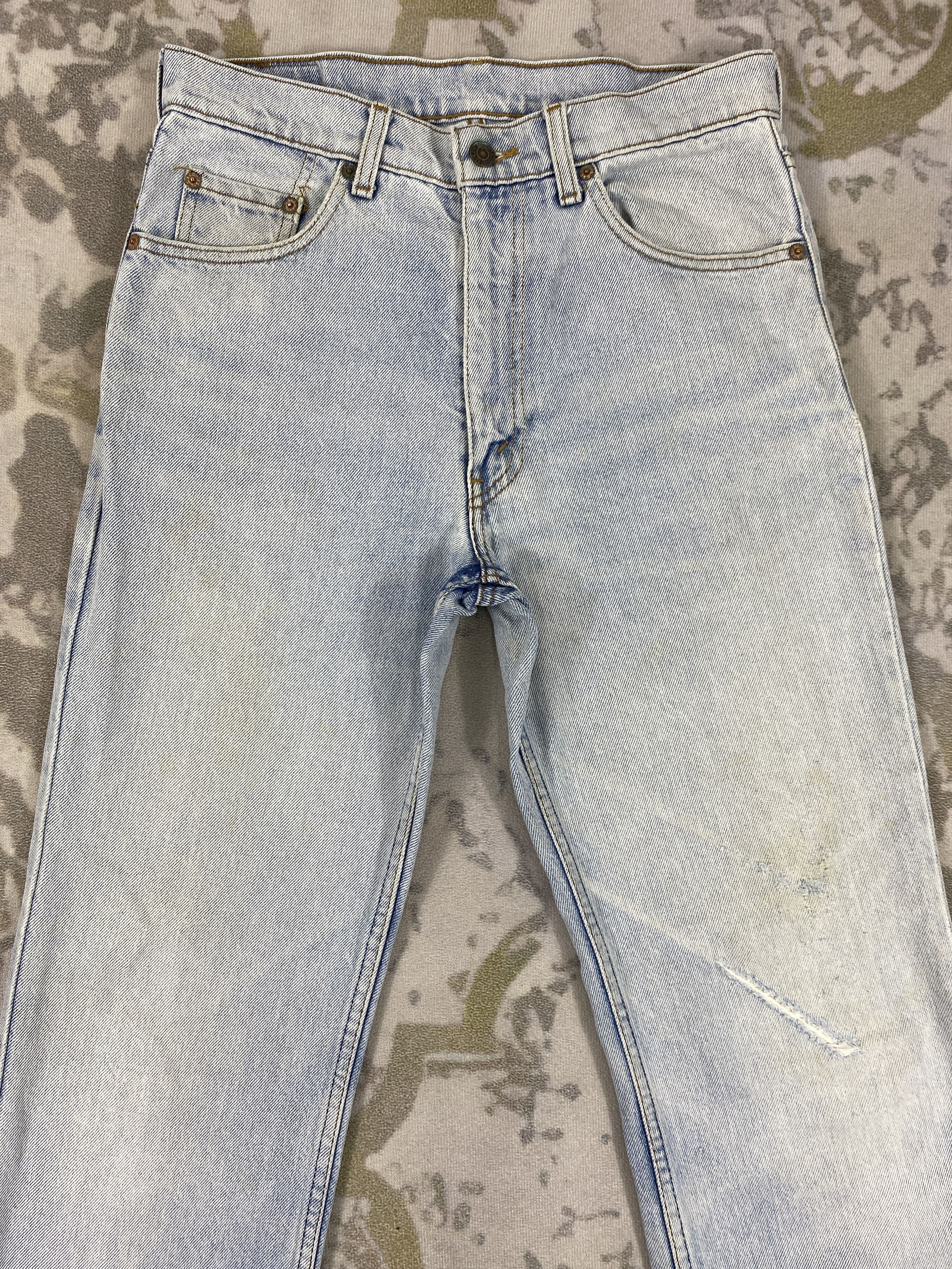 Levi's Distressed Blue Vintage Levi's 515 Jeans 30x31 Denim- JN3568 Size US 30 / EU 46 - 3 Thumbnail