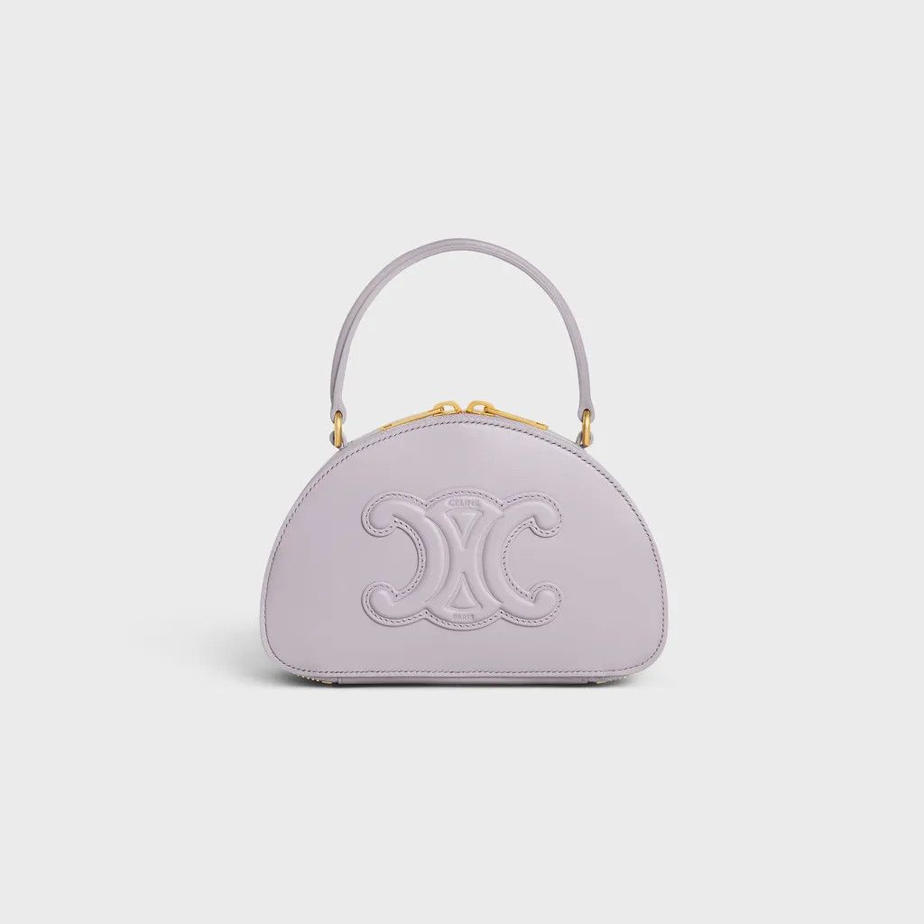 Celine o1bcso1str0725 Size : OS / 10K643 Half Moon Bag in Lilac Size ONE SIZE - 1 Thumbnail