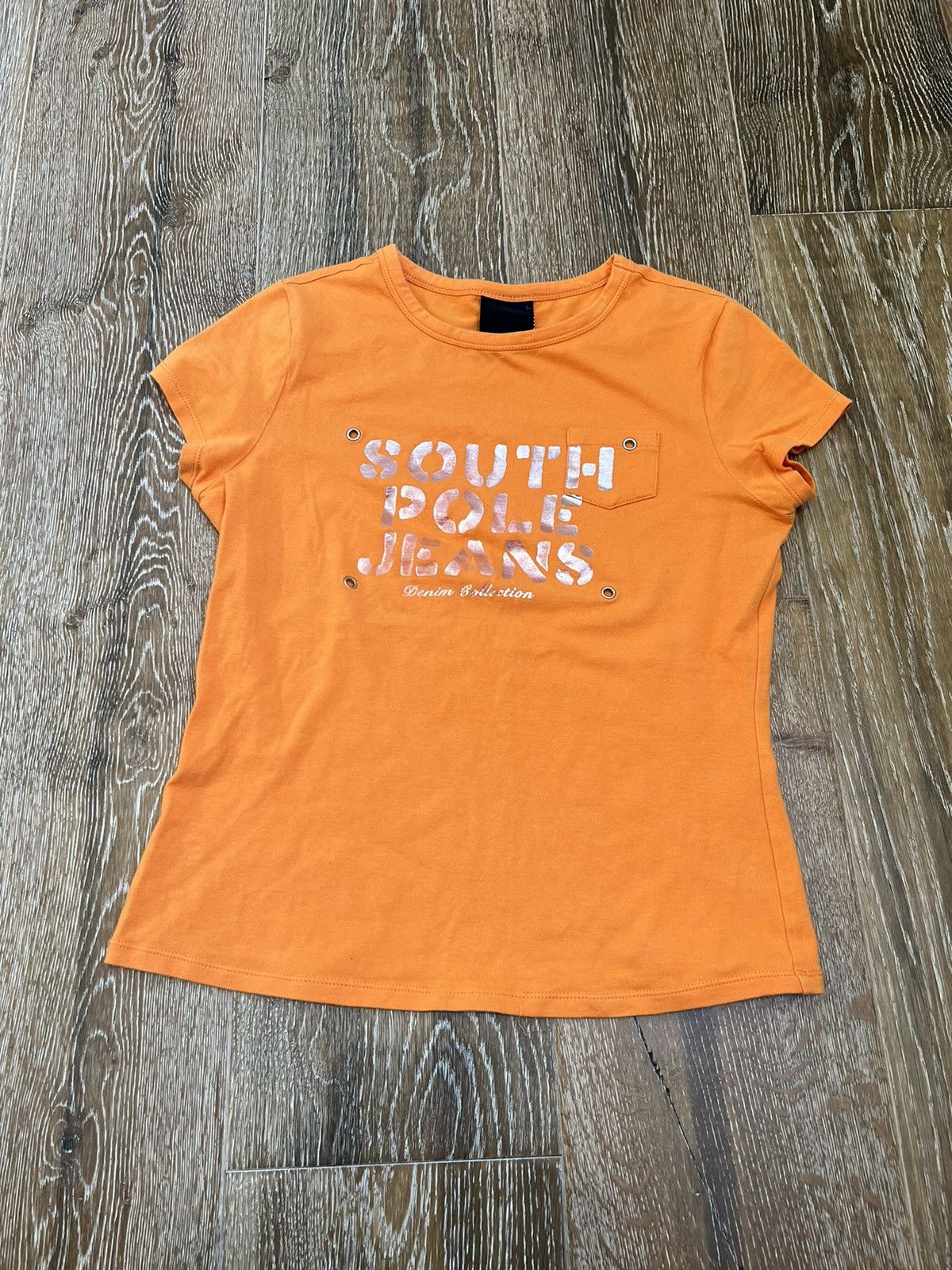 Southpole Vintage south pole jeans baby cropped tee Size S / US 4 / IT 40 - 1 Thumbnail