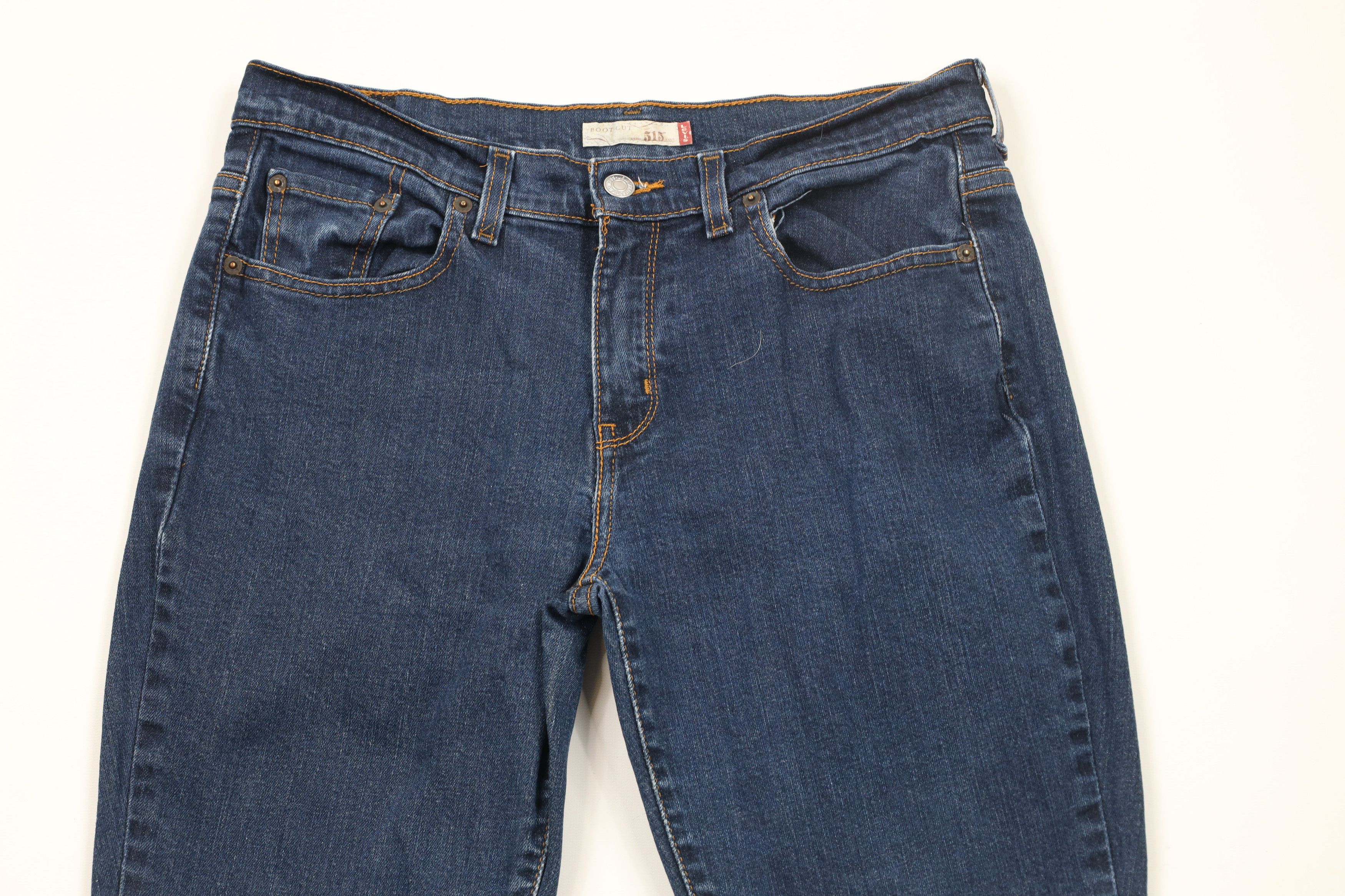 Levi's × Vintage Vintage Y2K Levis 515 Babydoll Flared Bootcut Denim Jeans Size 30" / US 8 / IT 44 - 2 Thumbnail