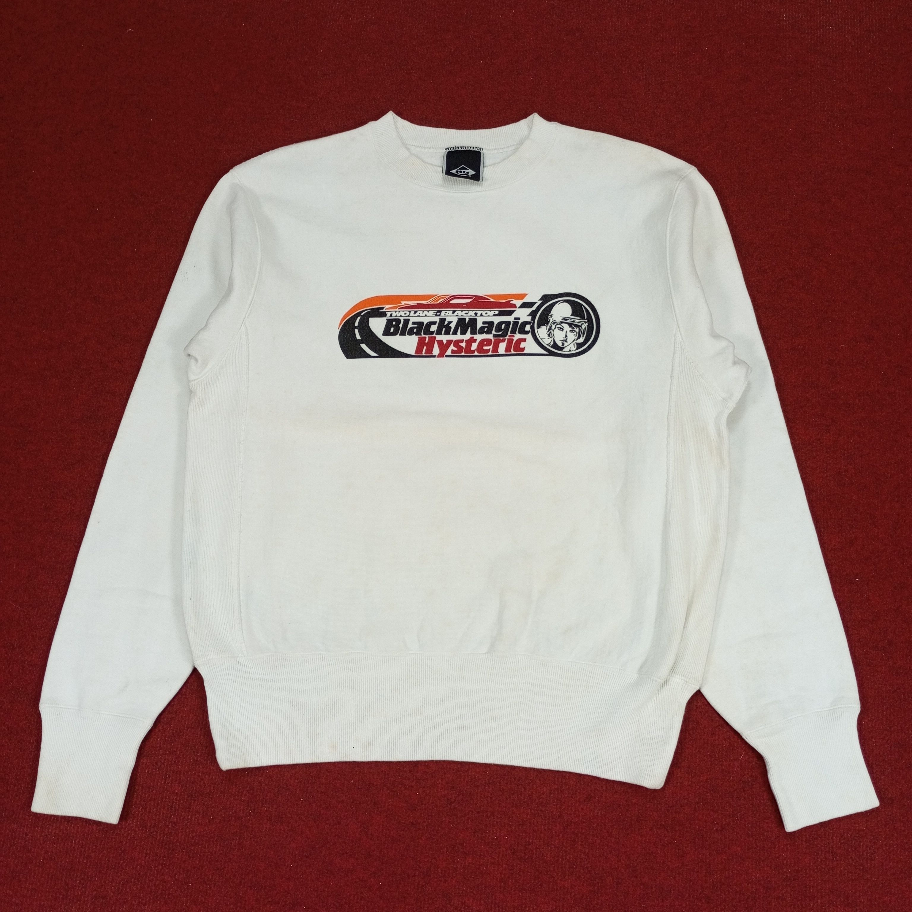 Hysteric Glamour Hysteric Glamour Japanese Brand Racing Style Sweatshirt Size US M / EU 48-50 / 2 - 1 Thumbnail