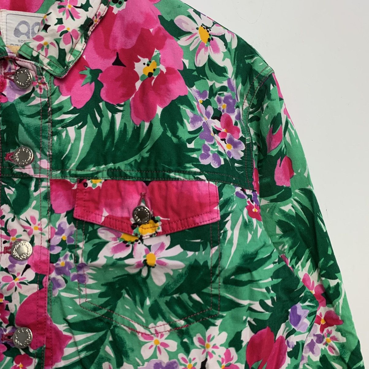 Courreges Courreges Flora crop denim jacket Size S / US 4 / IT 40 - 5 Thumbnail