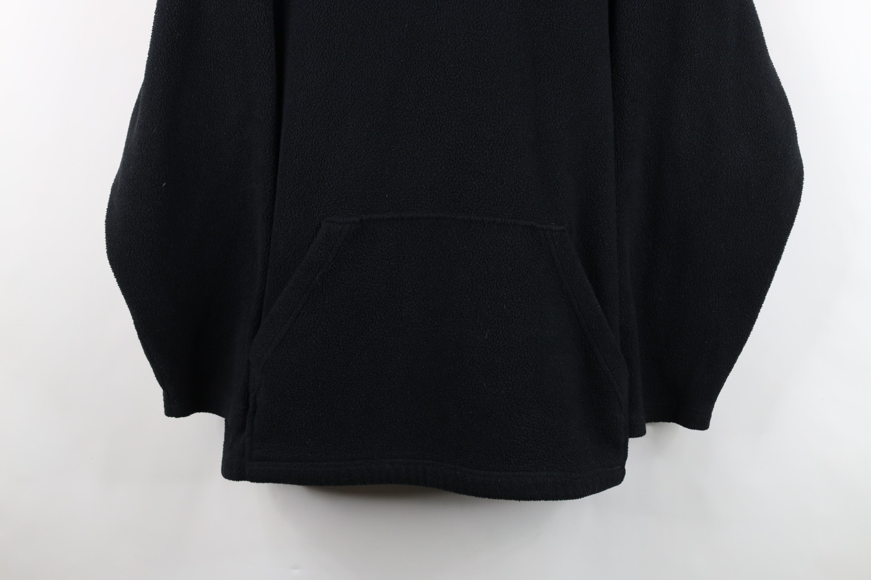 Vintage Vintage 90s Bum Equipment Fleece Hoodie Sweatshirt Black Size US L / EU 52-54 / 3 - 3 Thumbnail