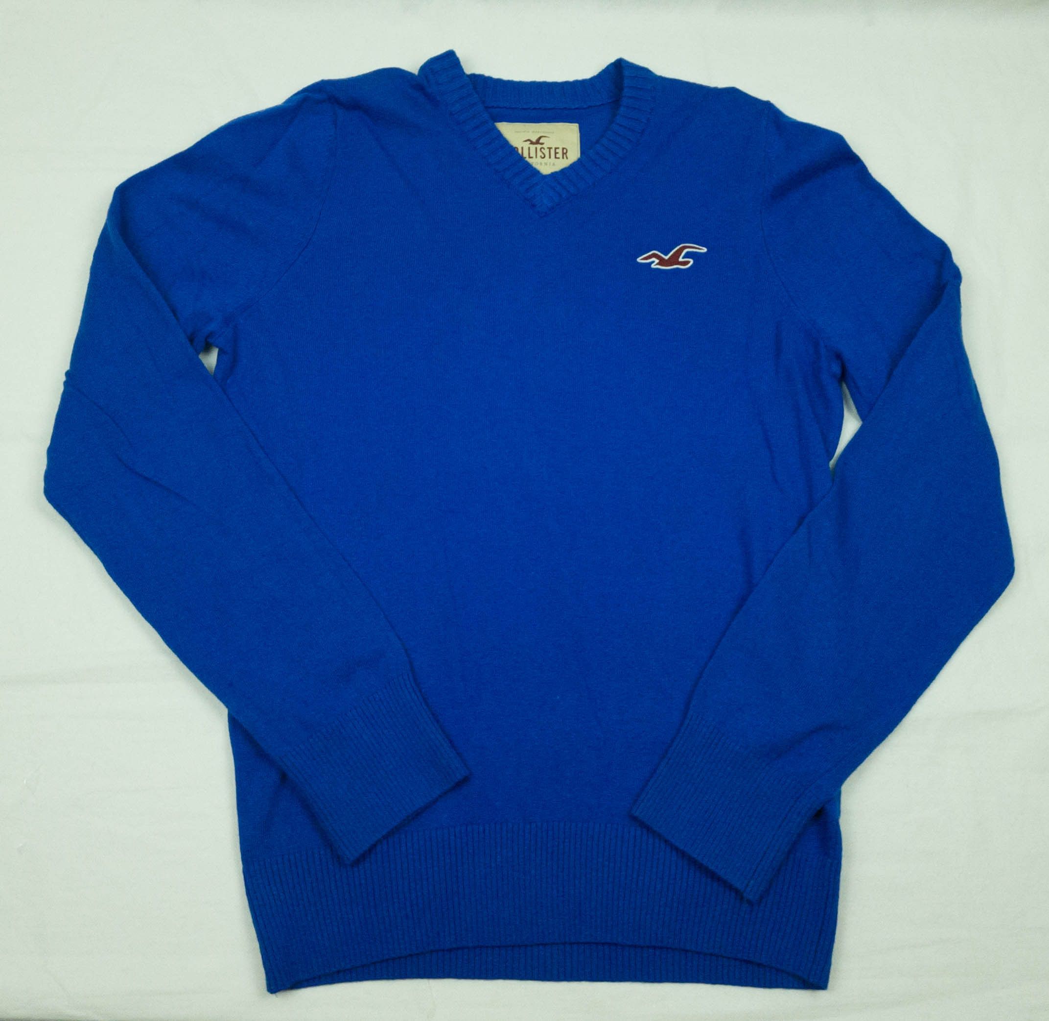 Hollister Hollister mens jumper cotton wool size S-M ( LABEL M) vgc Size US M / EU 48-50 / 2 - 3 Thumbnail