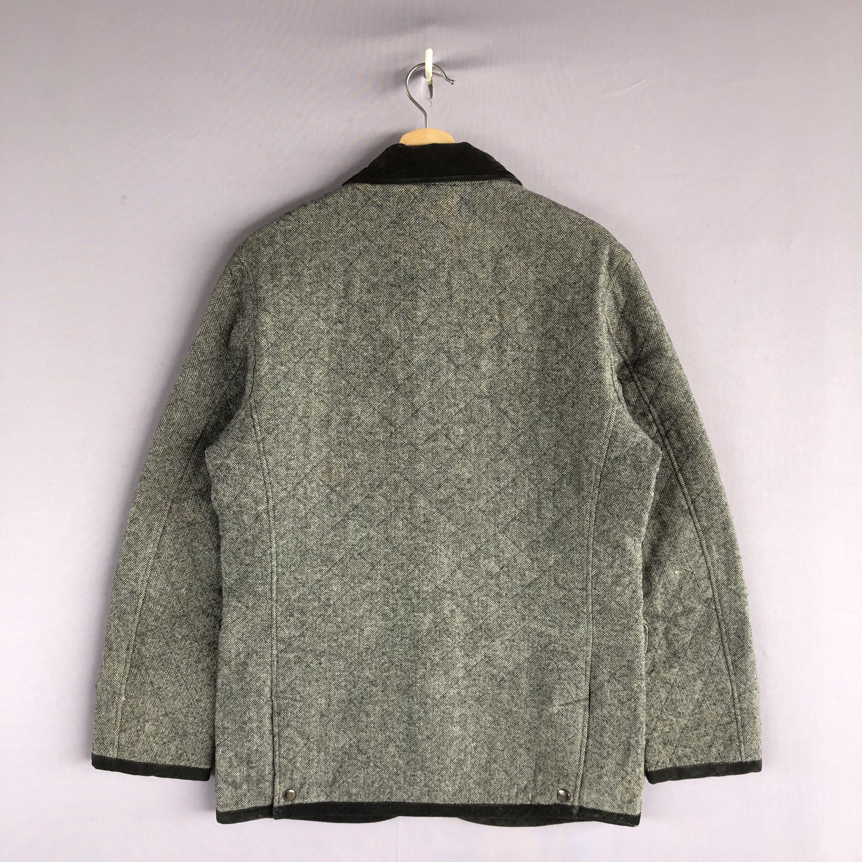 Japanese Brand × Vintage Vintage SpitalField Thermolite Quilted Wool Jackets Size US XS / EU 42 / 0 - 2 Thumbnail