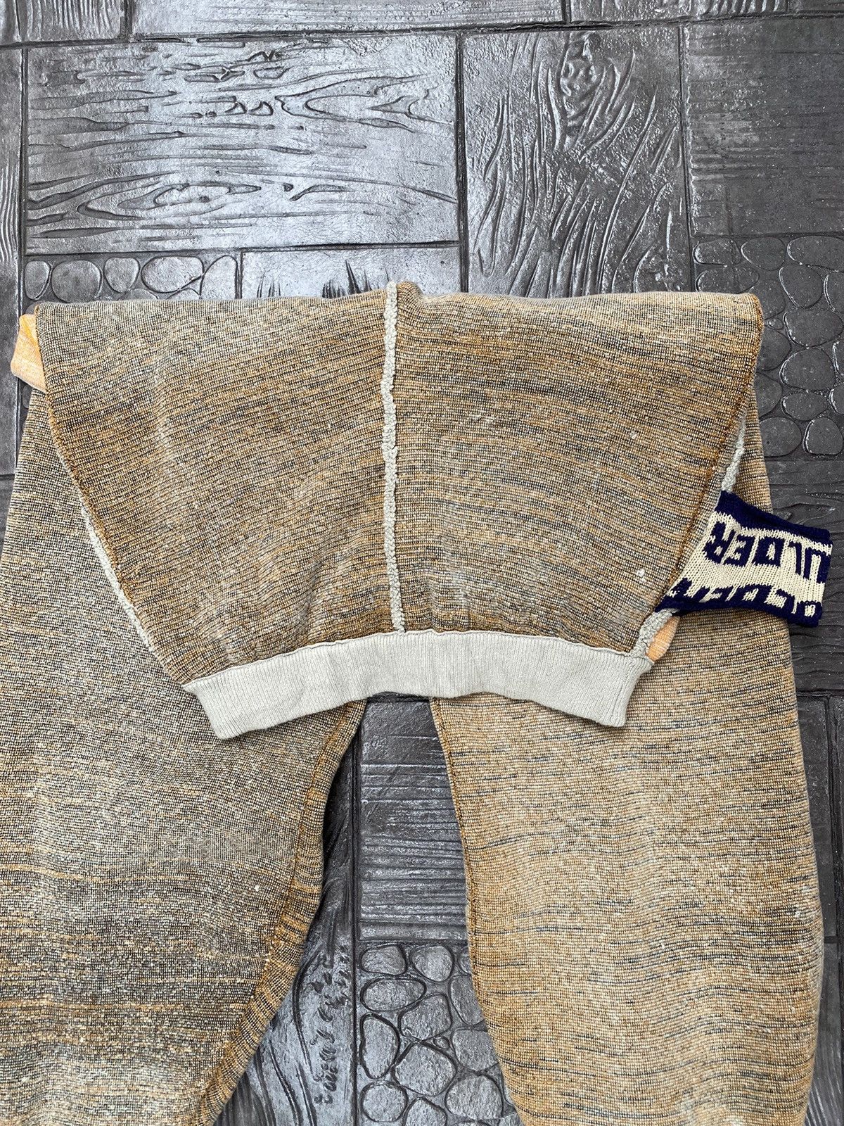 Japanese Brand ISA BOULDER Handmade Towel Balloon Pant / Oatmeal Orange NWT Size US 31 - 23 Thumbnail