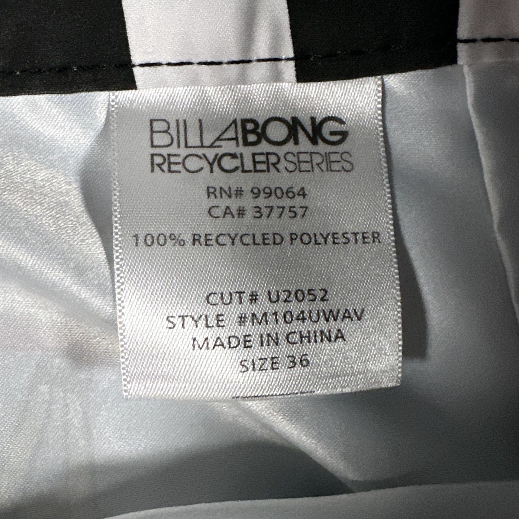 Billabong Billabong Board Shorts Mens 36 Blue Greg Noll Recycler Surf Swim Trunks Print Size US 36 / EU 52 - 5 Thumbnail