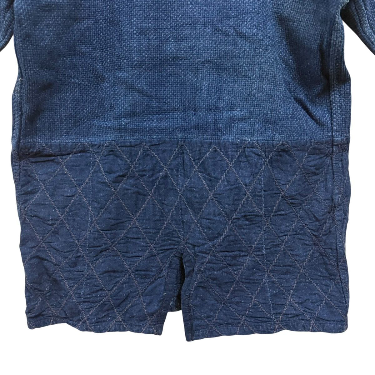 Japanese Brand Vintage Japanese Indigo Hanten Kimono Jacket Sashiko kendo Size US L / EU 52-54 / 3 - 8 Thumbnail