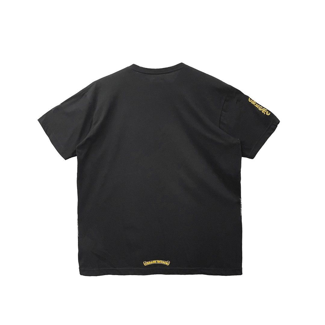 Chrome Hearts Chrome Hearts Yellow Script Dagger Logo Short Sleeve Tee Size US S / EU 44-46 / 1 - 2 Thumbnail