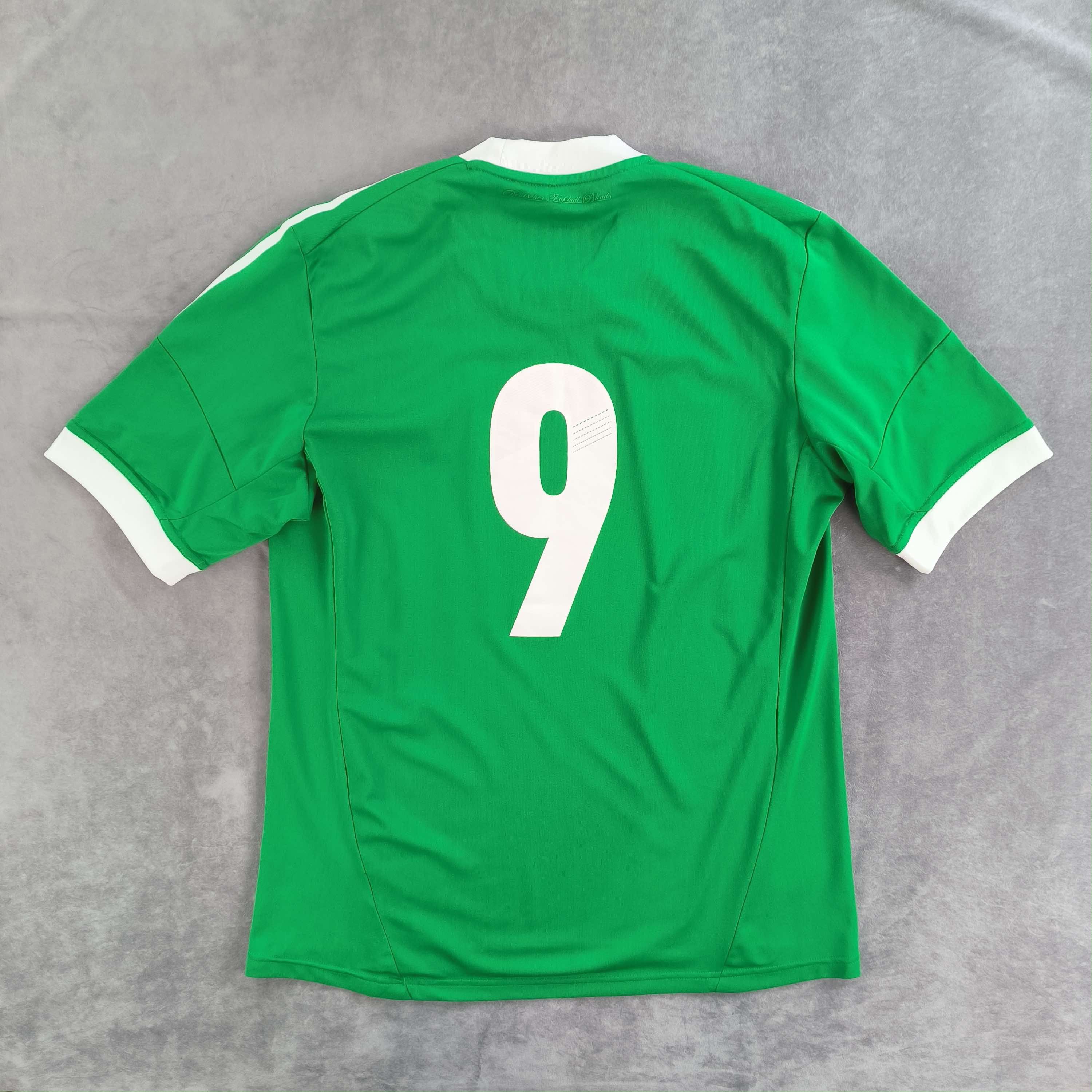 Adidas Germany 2011-12 Adidas away #9 Formotion football jersey XL Size US XL / EU 56 / 4 - 2 Thumbnail