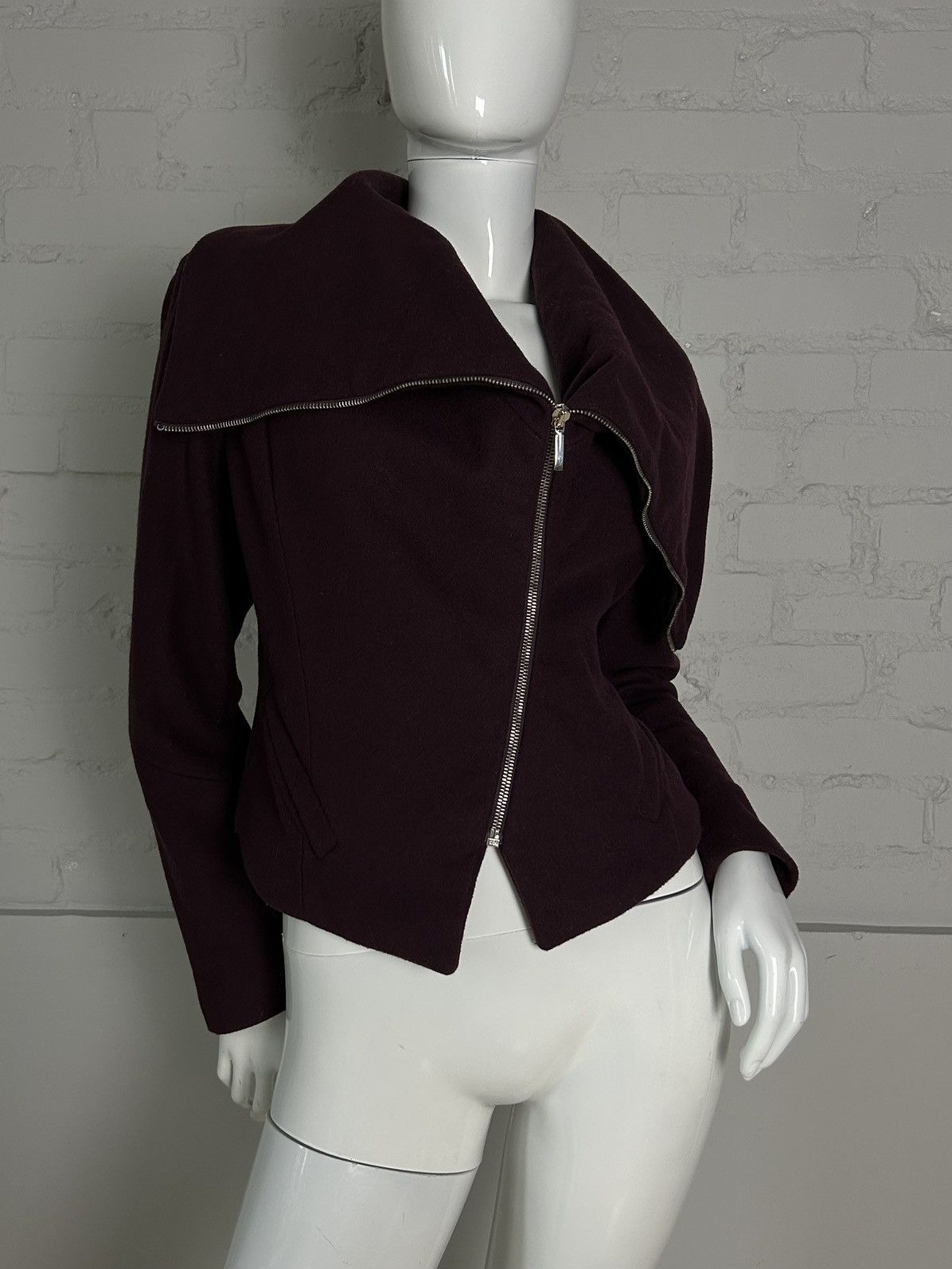 Other So sick wool asymmetric jacket Size M / US 6-8 / IT 42-44 - 5 Thumbnail