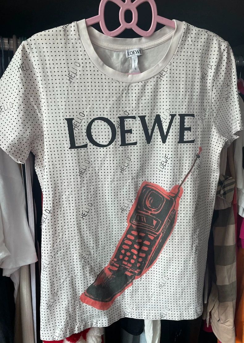Loewe LOEWE Short Sleeve Graphic T-Shirt - dmc Size US M / EU 48-50 / 2 - 1 Thumbnail