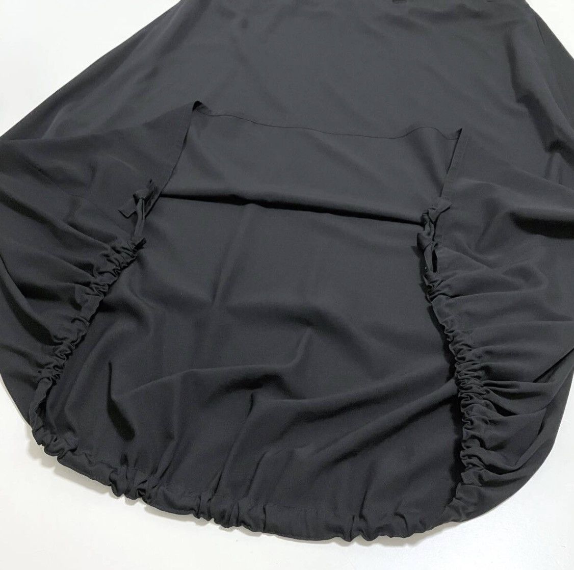 Yohji Yamamoto Y's Yohji Yamamoto W/Gabardine Asymmetry Balloons Wide Skirt Size 28" / US 6 / IT 42 - 8 Thumbnail