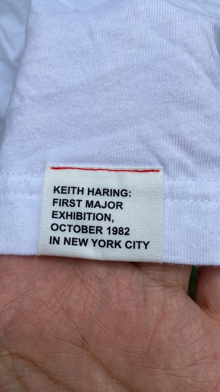 Keith Haring × Uniqlo Uniqlo X Keith Haring White Graphic T-Shirt Size US L / EU 52-54 / 3 - 5 Thumbnail