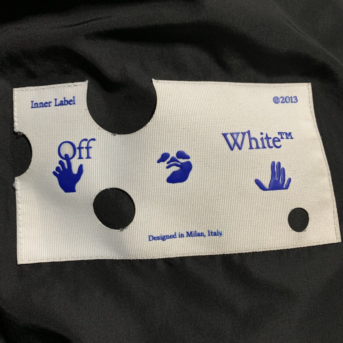Off-White Off White Small Puffer Patch Logo Black Jacket Virgil Abloh Size US S / EU 44-46 / 1 - 8 Thumbnail