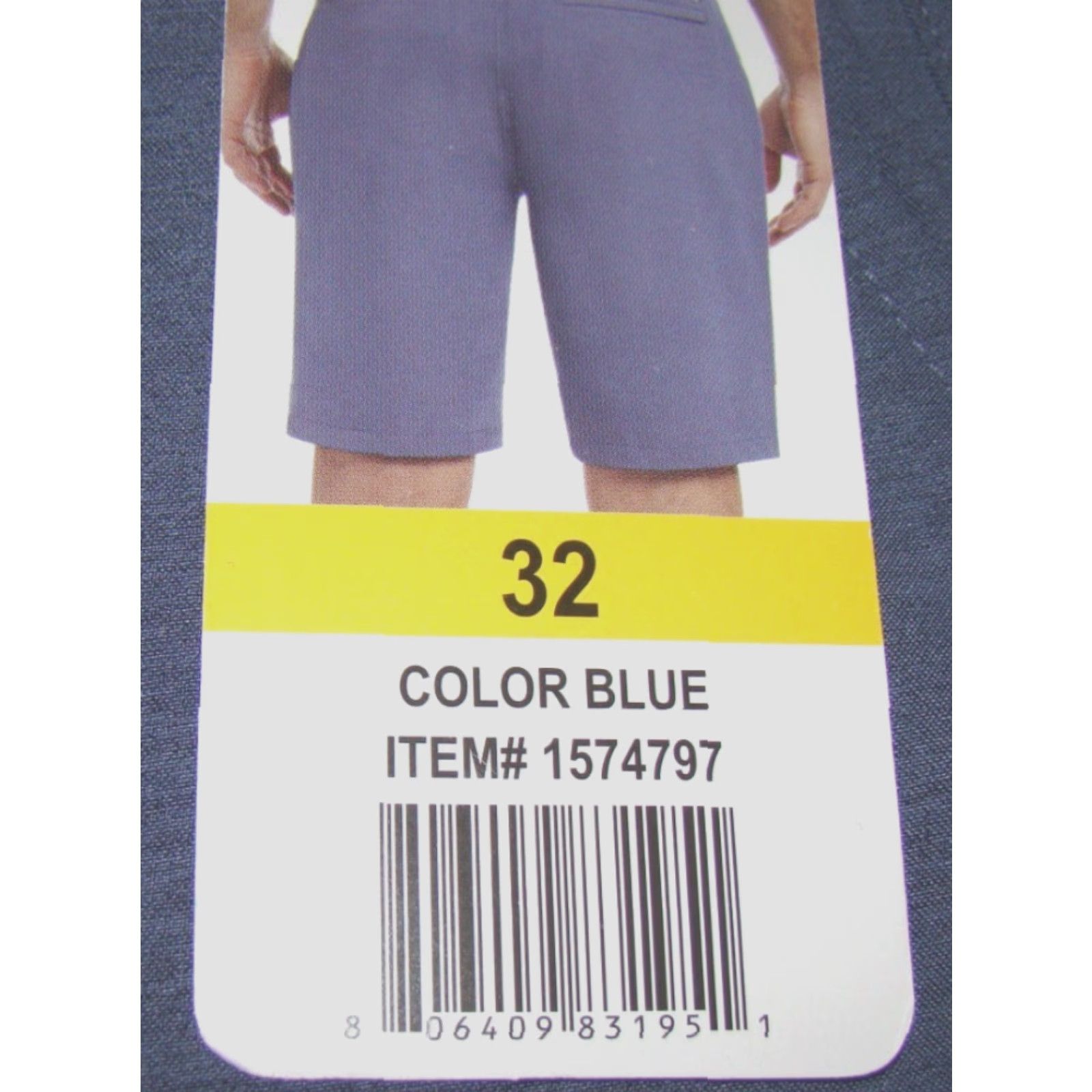 Hurley NWT Hurley Hybrid Walk Shorts Men's 32 9.5 Regular Fit Blue Water Repel Stretch Size US 32 / EU 48 - 3 Thumbnail
