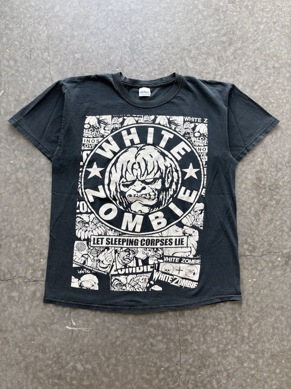 Vintage Vintage Y2K White Zombie Graphic Tee Size US L / EU 52-54 / 3 - 1 Thumbnail