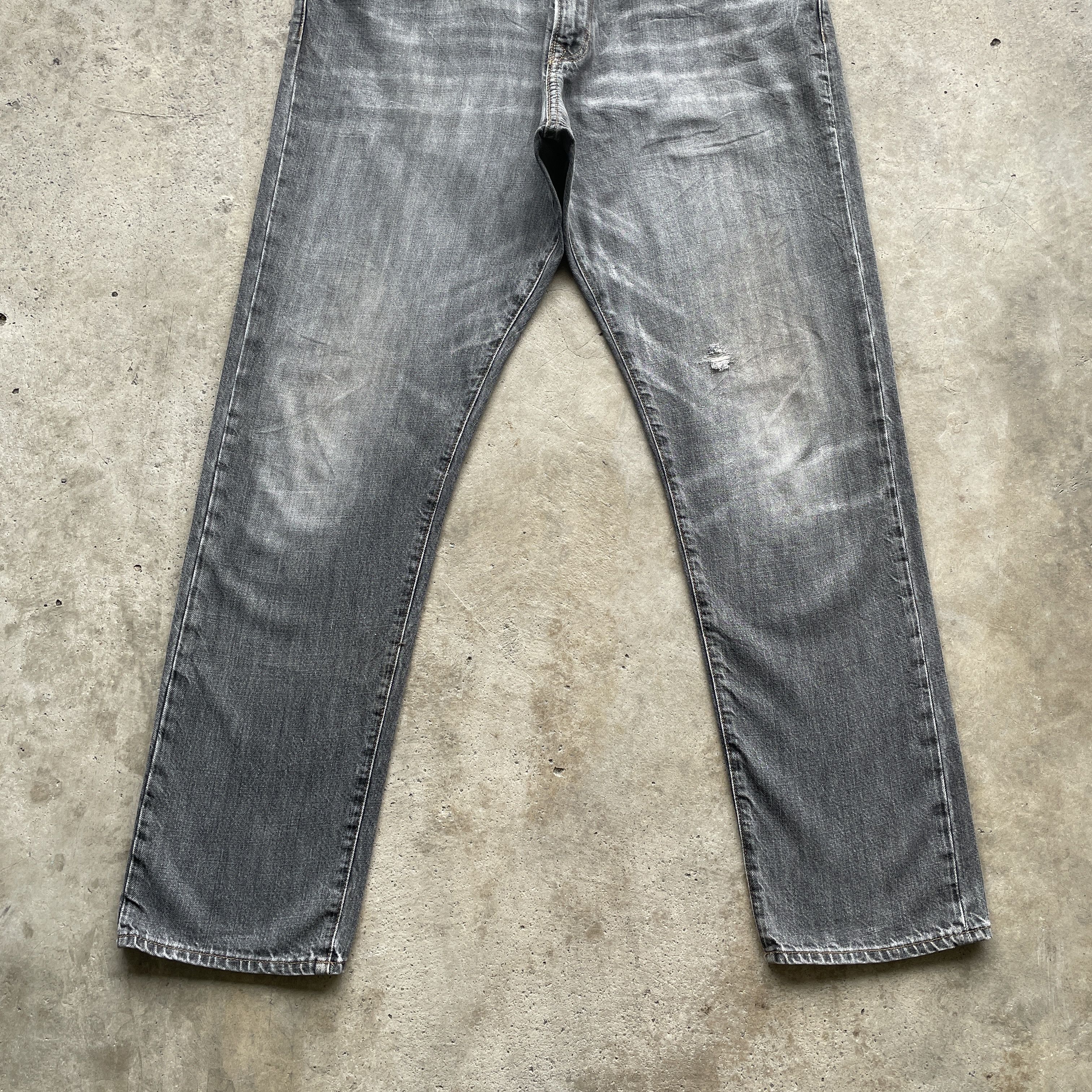 Gap W38x33 VINTAGE GAP BLACK FADED JEANS PANTS DENIM Size US 38 / EU 54 - 4 Thumbnail
